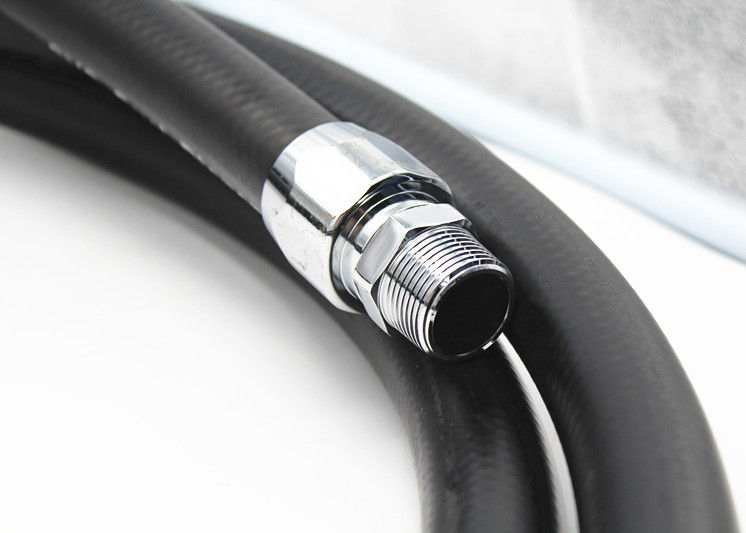 पेट्रोल पंप / काले रंग के उच्च दबाव नली के लिए लचीला डीजल ईंधन नली