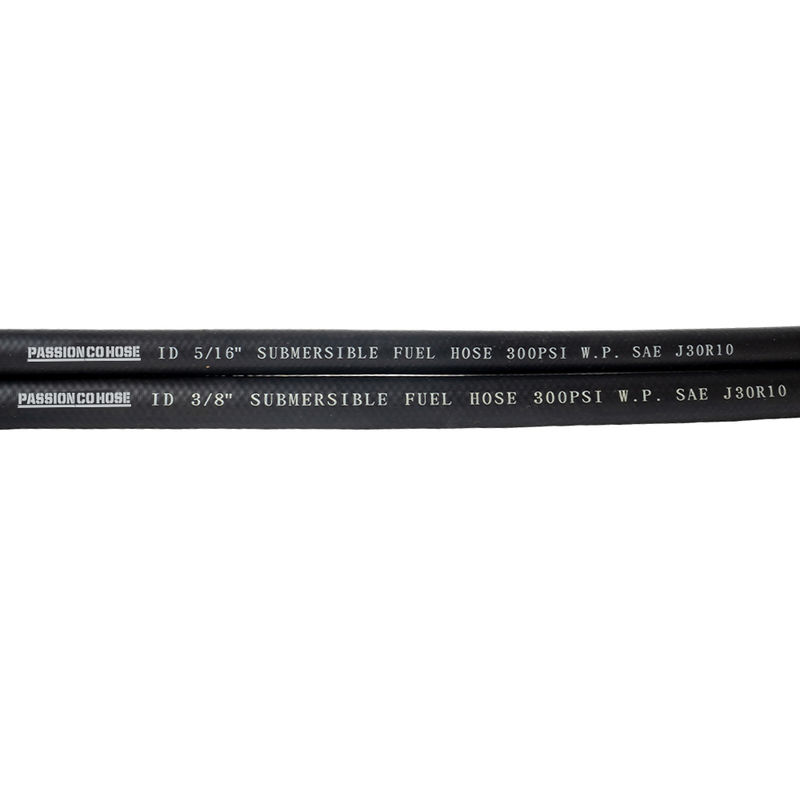 SAE J30R10 ईंधन नली ️ गैसोलीन डीजल इथेनॉल के लिए लचीला कम पारगम्यता पनडुब्बी नली