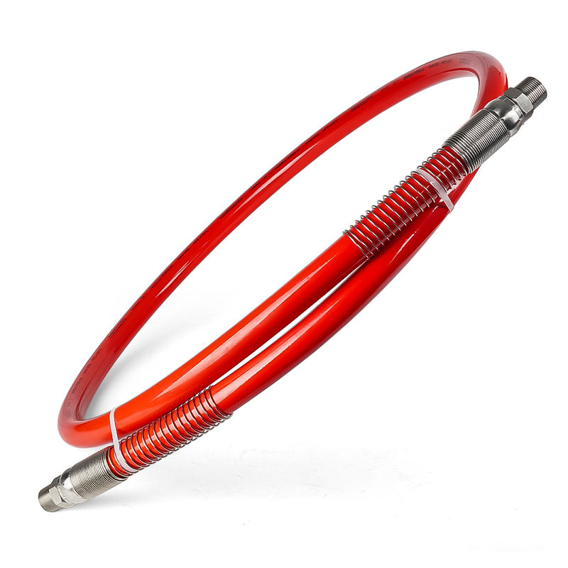 उच्च दबाव सीएनजी भरने वाली थर्मोप्लास्टिक हाइड्रोलिक नली, घर्षण प्रतिरोधी आवरण और हाइड्रोलिक संचालन के लिए हल्के डिजाइन के साथ