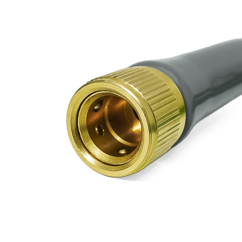 लचीला और हल्का पानी का नली, फटने का दबाव 900 psi, पिछवाड़े के लिए किंक-रहित हाइब्रिड रबर गार्डन नली