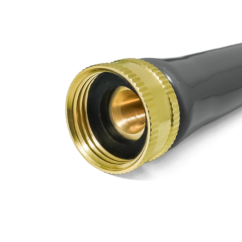 लचीला और हल्का पानी का नली, फटने का दबाव 900 psi, पिछवाड़े के लिए किंक-रहित हाइब्रिड रबर गार्डन नली